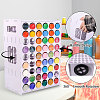 108-Hole Rotatable Plastic Paint Racks ODIS-WH0043-317-6