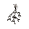 304 Stainless Steel Pendant Rhinestone Settings STAS-B167-13A-P-1