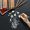 Large Plastic Reusable Drawing Painting Stencils Templates DIY-WH0202-412-7