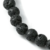 Natural & Synthetic Mixed Gemstone Chakra Theme Bracelet BJEW-JB09806-5