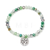5Pcs Alloy Clover Charm Bracelets BJEW-JB11727-3