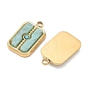 Natural Amazonite Pendants GG-CBA50CD-02G-03-2