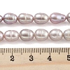 Natural Cultured Freshwater Pearl Beads Strands PEAR-P062-08E-5