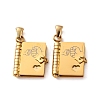 304 Stainless Steel Pendants SA-CBA694E-01G-01-1