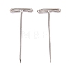 Non-Tarnish Nickel Plated Steel T Pins for Blocking Knitting FIND-D023-01P-01-1