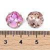 Brass Glass Rhinestone Sew on Rhinestones RGLA-B004-05B-P-3