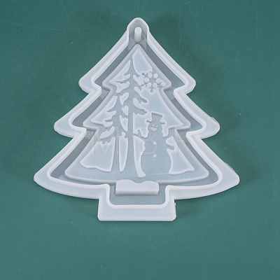 Christmas Tree Silicone Molds DIY-K017-16-1