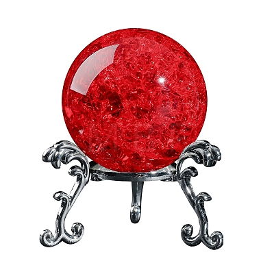 Crack Glass Crystal Ball Diaplay Decoration PW-WG18C1D-01-1