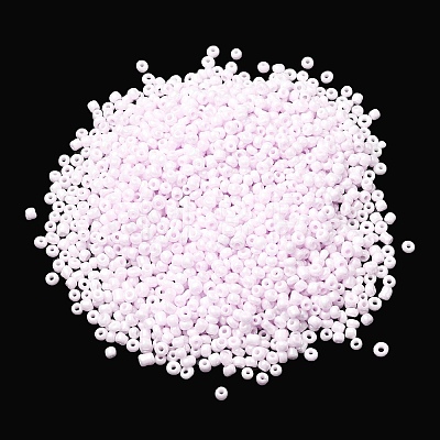 (Defective Closeout Sale: Fading)Baking Paint Glass Seed Beads SEED-XCP0001-11-1