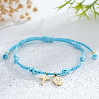 Brass Charm Bracelets NT5194-2-1