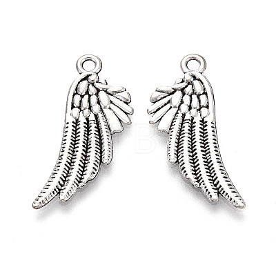 Tibetan Style Alloy Pendants TIBE-N014-13AS-1