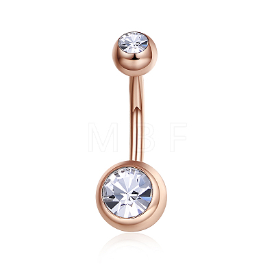 Brass Piercing Jewelry AJEW-EE0006-79RG-1