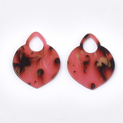 Cellulose Acetate(Resin) Pendants KY-T011-24D-1