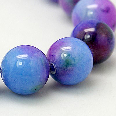 Jade Beads Strands X-G-D264-8mm-XH13-1