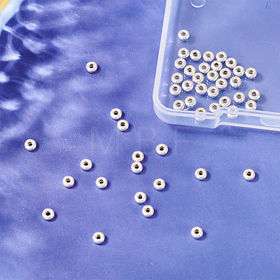 925 Sterling Silver Spacer Beads STER-TA0001-40A-1