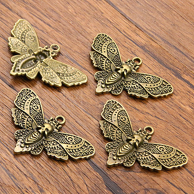 Tibetan Style Alloy Pendant X-PW-WG17403-01-1