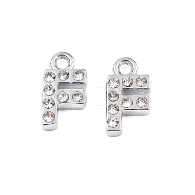 304 Stainless Steel Charms STAS-N095-137F-1