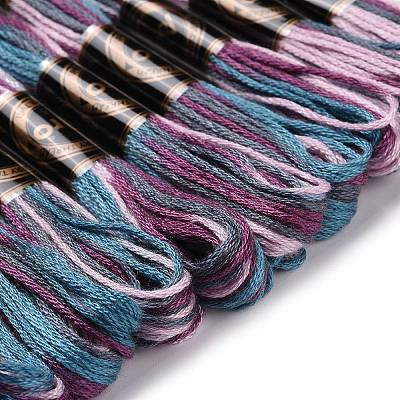 10 Skeins 6-Ply Polyester Embroidery Floss OCOR-K006-A27-1