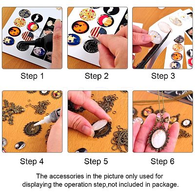 DIY Pendant Making DIY-PH0019-15-1