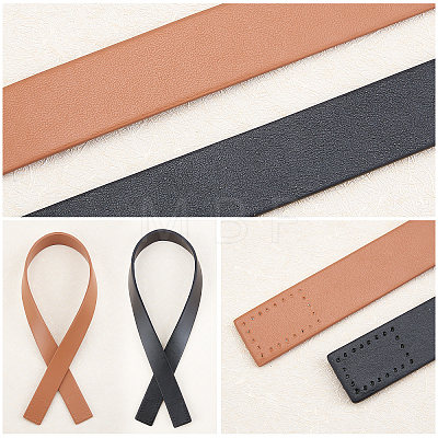 4Pcs 2 Colors PU Leather Bag Strap FIND-WR0001-47-1