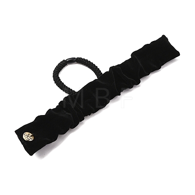 Polyester Elastic Hair Accessories AJEW-Z049-05C-1