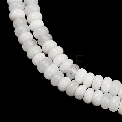 2 Strands Natural White Jade Beads Strands G-PA0001-24A-1