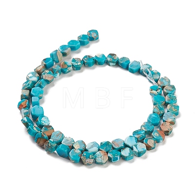 Synthetic Imperial Jasper Beads Strands G-K336-03-1