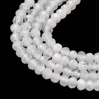 Natural Rainbow Moonstone Beads Strands G-G0005-D02-01-1