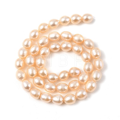 Natural Cultured Freshwater Pearl Beads Strands PEAR-I007-01D-01B-1