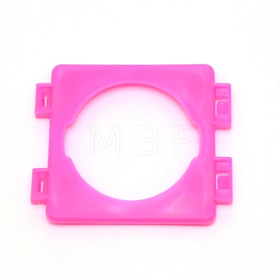 Square Plastic Hamster Tunnel Cage External Pipe Interface Fitting DIY-WH0182-42A-1