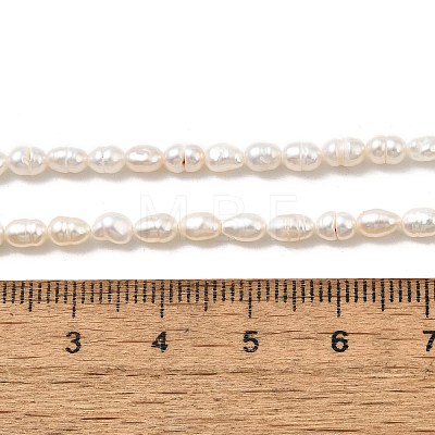 Natural Cultured Freshwater Pearl Beads Strands PEAR-I007-01O-01C-1