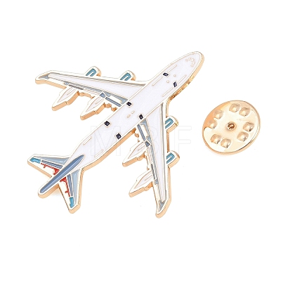 Airplane Enamel Pins AL-CBAC5A3-01G-1