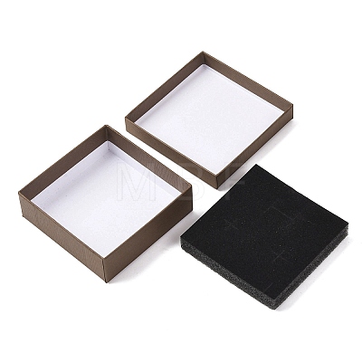Square Cardboard Jewelry Boxes LS-CBOX-A010-01B-02-1