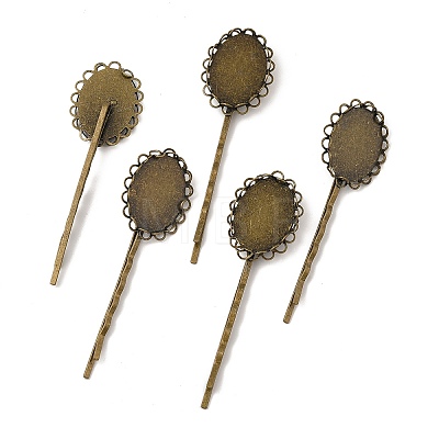 Iron Hair Bobby Pin Findings X-PHAR-Q039-AB-1