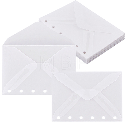 5Pcs Blank Paper Envelopes AJEW-WH0709-243-1