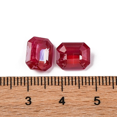 Glass Rhinestone Cabochons RGLA-A026-03B-208DE-1