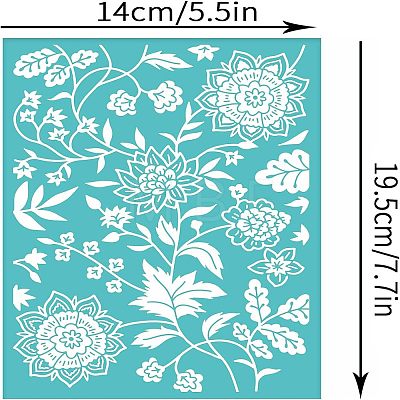 Self-Adhesive Silk Screen Printing Stencil DIY-WH0337-035-1