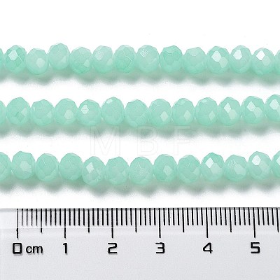 Baking Painted Imitation Jade Glass Bead Strands DGLA-A034-J10mm-A22-1