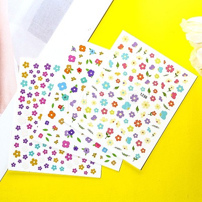 Nail Art Stickers Decals MRMJ-R112-M1-1