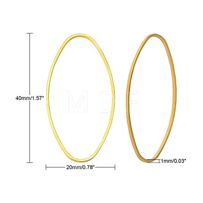 Jewelry Linking Rings EC021-G-1