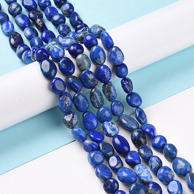 Natural Lapis Lazuli Beads Strands G-F575-01E-1