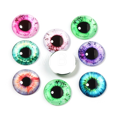 Craft Glass Doll Eyes DOLL-PW0001-069-A01-1