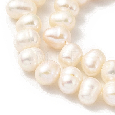 Natural Cultured Freshwater Pearl Beads Strands PEAR-A006-29C-1