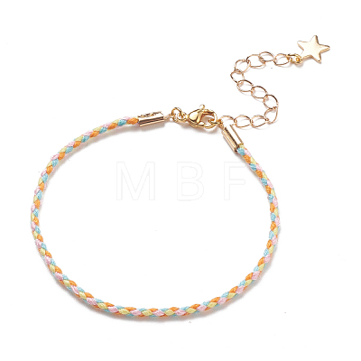 Cotton Braided Cord Bracelets BJEW-JB05501-01-1