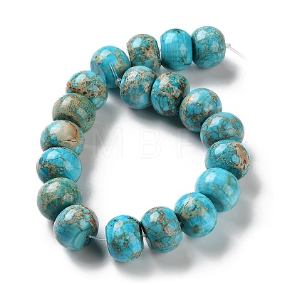 Natural Imperial Jasper Beads Strands G-Z129-A01-03-1