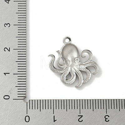 304 Stainless Steel Pendants STAS-Z144-14F-P-1