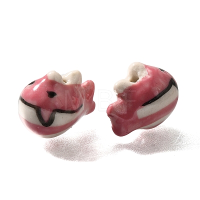 Handmade Porcelain Beads PORC-S002-18A-1