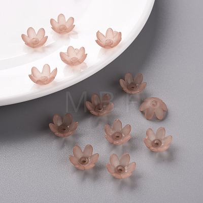 Frosted Acrylic Bead Caps MACR-S371-07A-763-1