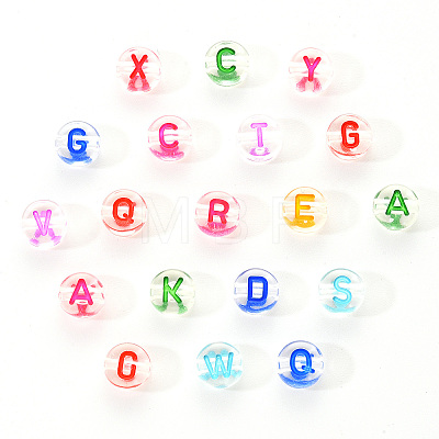 Transparent Clear Acrylic Beads MACR-YW0001-23B-1