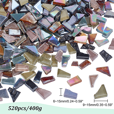  400g Glass Mosaic Tiles MOSA-NB0001-02A-1